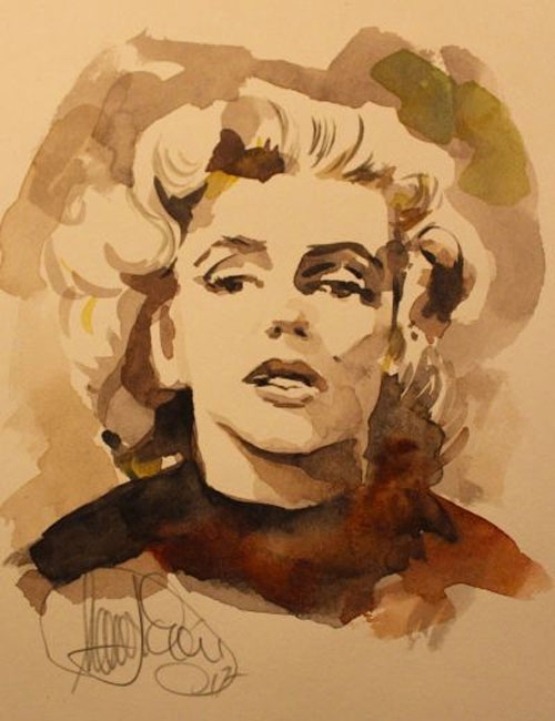 Portrait von Marilyn Monroe