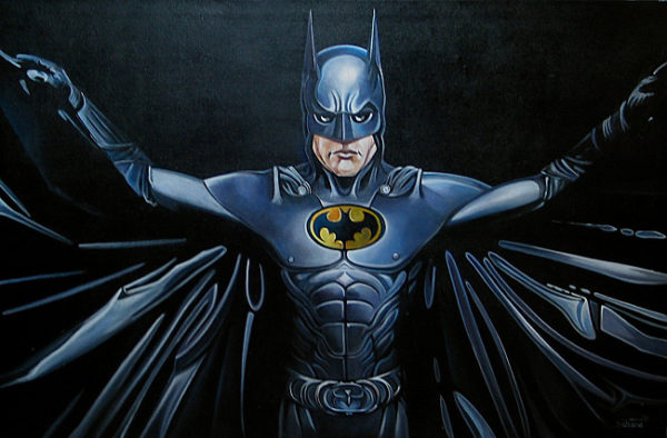 Gemälde "Batman"